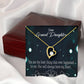To My Granddaughter You Are The Best Forever Necklace w Message Card-Express Your Love Gifts