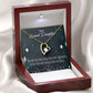 To My Granddaughter You Are The Best Forever Necklace w Message Card-Express Your Love Gifts