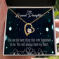 To My Granddaughter You Are The Best Forever Necklace w Message Card-Express Your Love Gifts