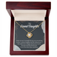 To My Granddaughter You Make Me so Infinity Knot Necklace Message Card-Express Your Love Gifts