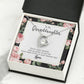 To My Granddaughter You're Really Special Forever Necklace w Message Card-Express Your Love Gifts