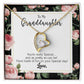 To My Granddaughter You're Really Special Forever Necklace w Message Card-Express Your Love Gifts