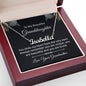 To My Granddaughter You Stole My Heart Custom Name Necklace-Express Your Love Gifts