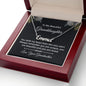 To My Granddaughter You Stole My Heart Custom Name Necklace-Express Your Love Gifts