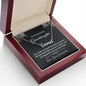 To My Granddaughter You Stole My Heart Custom Name Necklace-Express Your Love Gifts