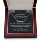 To My Granddaughter You Stole My Heart Custom Name Necklace-Express Your Love Gifts