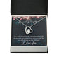 To My Granddaughter You Will Always Be Forever Necklace w Message Card-Express Your Love Gifts