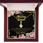 To My Grandmother Awesome Grandma Birthday Alluring Ribbon Necklace Message Card-Express Your Love Gifts