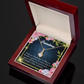 To My Grandmother Grandma Part of Me Alluring Ribbon Necklace Message Card-Express Your Love Gifts