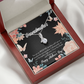 To My Grandmother Mother's Day Grandson Alluring Ribbon Necklace Message Card-Express Your Love Gifts