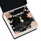 To My Grandmother Mother's Day Grandson Alluring Ribbon Necklace Message Card-Express Your Love Gifts