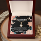 To My Grandmother Mother's Day Grandson Alluring Ribbon Necklace Message Card-Express Your Love Gifts