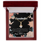 To My Grandmother Mother's Day Grandson Alluring Ribbon Necklace Message Card-Express Your Love Gifts