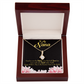 To My Grandmother Nana Gfit Alluring Ribbon Necklace Message Card-Express Your Love Gifts