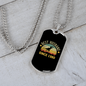 To My Husband Best Husband Since 1980 Necklace Stainless Steel or 18k Gold Dog Tag 24" Chain-Express Your Love Gifts