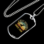 To My Husband Best Husband Since 1990 Necklace Stainless Steel or 18k Gold Dog Tag 24" Chain-Express Your Love Gifts