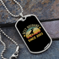 To My Husband Best Husband Since 2003 Necklace Stainless Steel or 18k Gold Dog Tag 24" Chain-Express Your Love Gifts
