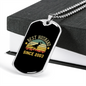 To My Husband Best Husband Since 2003 Necklace Stainless Steel or 18k Gold Dog Tag 24" Chain-Express Your Love Gifts