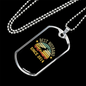To My Husband Best Husband Since 2014 Necklace Stainless Steel or 18k Gold Dog Tag 24" Chain-Express Your Love Gifts