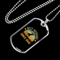 To My Husband Best Husband Since 2022 Necklace Stainless Steel or 18k Gold Dog Tag 24" Chain-Express Your Love Gifts