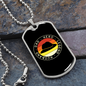 To My Husband Dad Hero Legend Husband Necklace Stainless Steel or 18k Gold Dog Tag 24" Chain-Express Your Love Gifts