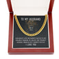 To My Husband God Doesn’t Give Cuban Chain-Express Your Love Gifts