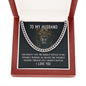 To My Husband God Doesn’t Give Cuban Chain-Express Your Love Gifts