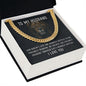 To My Husband God Doesn’t Give Cuban Chain-Express Your Love Gifts