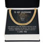 To My Husband God Doesn’t Give Cuban Chain-Express Your Love Gifts