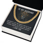 To My Husband God Doesn’t Give Cuban Chain-Express Your Love Gifts