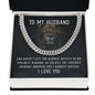 To My Husband God Doesn’t Give Cuban Chain-Express Your Love Gifts