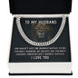 To My Husband God Doesn’t Give Cuban Chain-Express Your Love Gifts