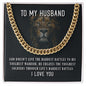 To My Husband God Doesn’t Give Cuban Chain-Express Your Love Gifts