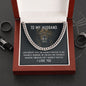 To My Husband God Doesn’t Give Cuban Chain-Express Your Love Gifts