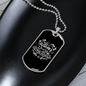To My Husband Husband & Wife Camping Partners Necklace Stainless Steel or 18k Gold Dog Tag 24" Chain-Express Your Love Gifts