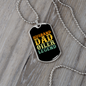 To My Husband Husband Dad Oiler Legend Necklace Stainless Steel or 18k Gold Dog Tag 24" Chain-Express Your Love Gifts