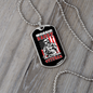 To My Husband Husband Daddy Veteran Necklace Stainless Steel or 18k Gold Dog Tag 24" Chain-Express Your Love Gifts