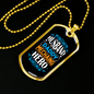 To My Husband Husband Mechanic Hero Necklace Stainless Steel or 18k Gold Dog Tag 24" Chain-Express Your Love Gifts