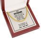 To My Husband I Choose You Cuban Chain-Express Your Love Gifts