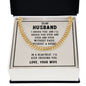 To My Husband I Choose You Cuban Chain-Express Your Love Gifts