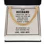 To My Husband I Choose You Cuban Chain-Express Your Love Gifts