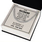 To My Husband I Choose You Cuban Chain-Express Your Love Gifts