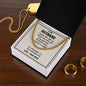 To My Husband I Choose You Cuban Chain-Express Your Love Gifts