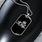 To My Husband I'm Her King Necklace Stainless Steel or 18k Gold Dog Tag 24" Chain-Express Your Love Gifts