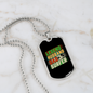 To My Husband Legend Husband Dad Surfer Necklace Stainless Steel or 18k Gold Dog Tag 24" Chain-Express Your Love Gifts