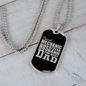 To My Husband Mechanic Husband Necklace Stainless Steel or 18k Gold Dog Tag 24" Chain-Express Your Love Gifts