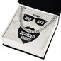 To My Husband To My Badass Bearded Hubby Cuban Chain-Express Your Love Gifts