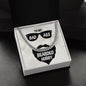To My Husband To My Badass Bearded Hubby Cuban Chain-Express Your Love Gifts