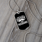 To My Husband World's Best Daddy and Husband Necklace Stainless Steel or 18k Gold Dog Tag 24" Chain-Express Your Love Gifts