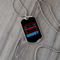 To My Husband World's Husband And Daddy Necklace Stainless Steel or 18k Gold Dog Tag 24" Chain-Express Your Love Gifts